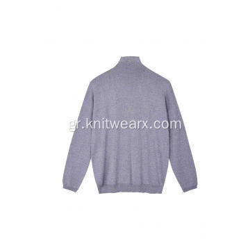 Γυναικείο πλεκτό Lurex Mock-Neck Pullover